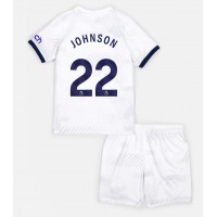 Tottenham Hotspur Brennan Johnson #22 Heimtrikotsatz Kinder 2023-24 Kurzarm (+ Kurze Hosen)